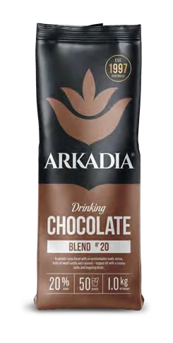 Arkadia Cappuccino Drinking Chocolate Superfine (20%) 1kg