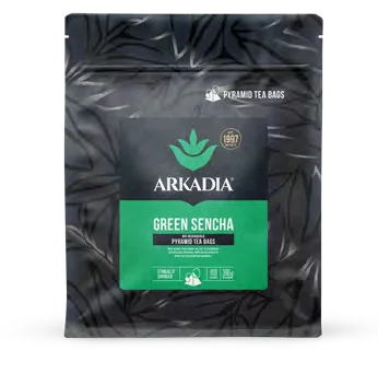 Arkadia Green Sencha Pyramid Bags 300g