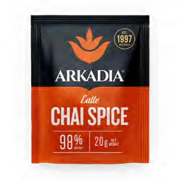 Arkadia Chai Extra Spice Sachets 20g