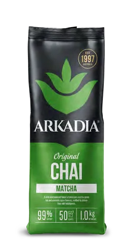 Arkadia Chai Tea Matcha Green 1kg