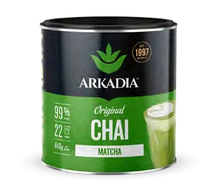 Arkadia Chai Matcha Green (Retail) 220g