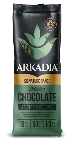 Arkadia Single Origin Fair Trade Organic Drinking Chocolate 1kg